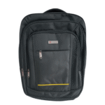 MOCHILA CHENSON NEGRO CON AMARILLO