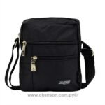 CHENSON bandolera caballero total negro xsports cod. 34493