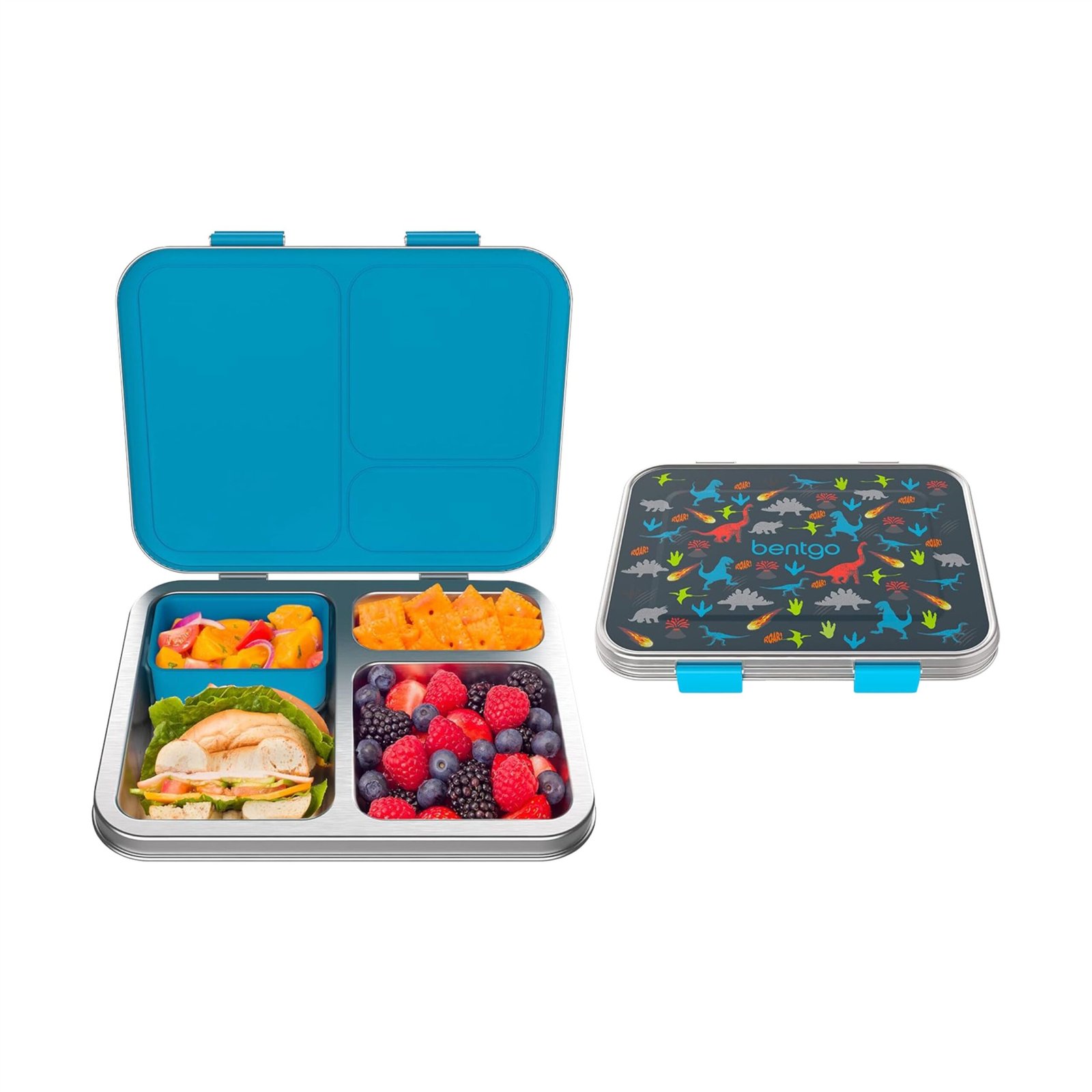 lonchera-unicornio (1) BENTGO LONCHERA INOX DINOSAURIO - Imagen 1
