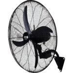 VENTILADOR INDUSTRIAL DE PARED JAM  4 CUCHIL/NEGRO 30" C/ CONTROL 250W